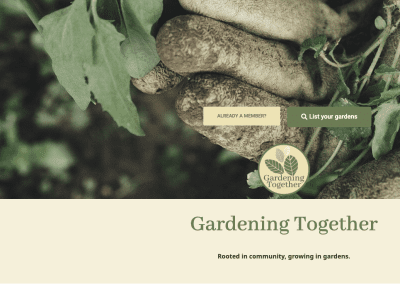 Gardening Together – Non profit